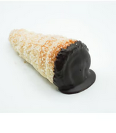 Lina's Chocolate Dipped Cream Horns